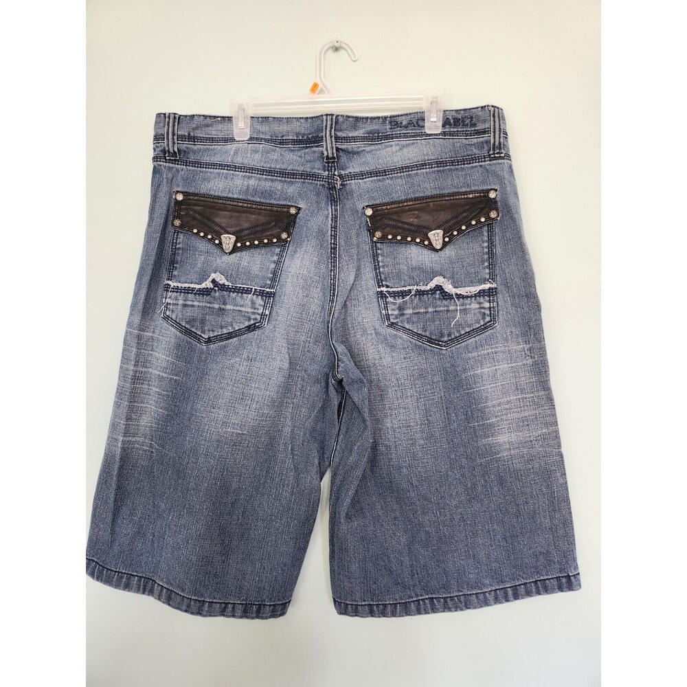 Blac Label Shorts Mens Size 38 Premium Denim Goods Blue Hip Hop